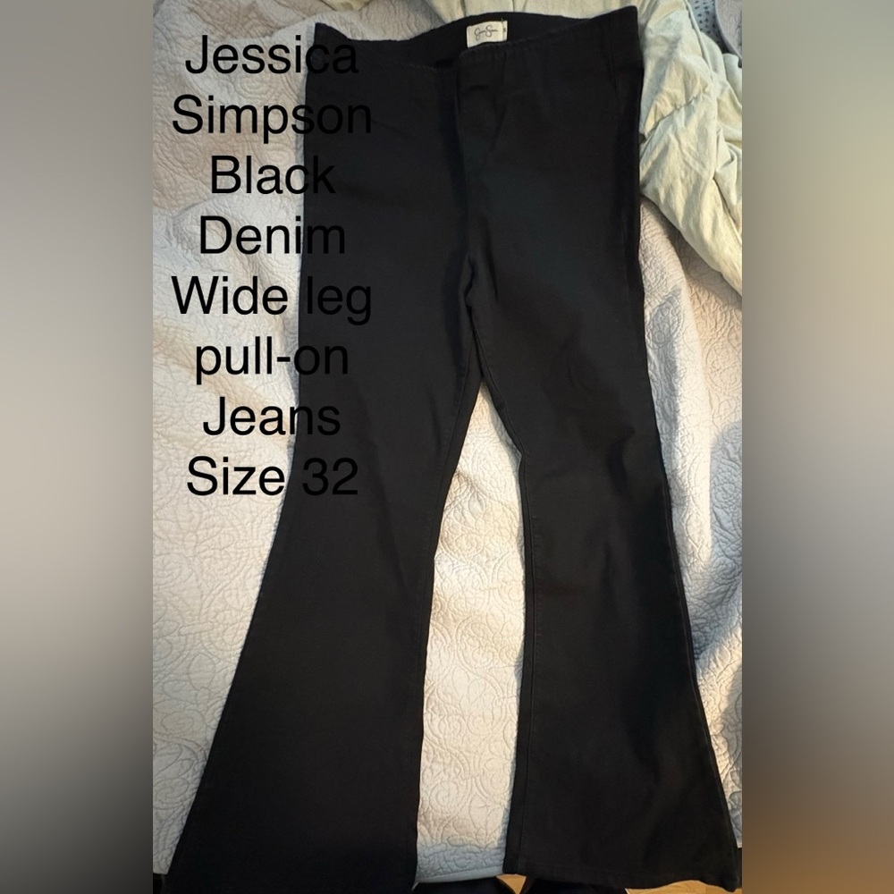 Jessica Simpson Black Flare Jeans